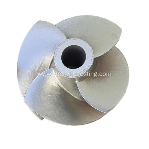 Lost wax casting marine impeller